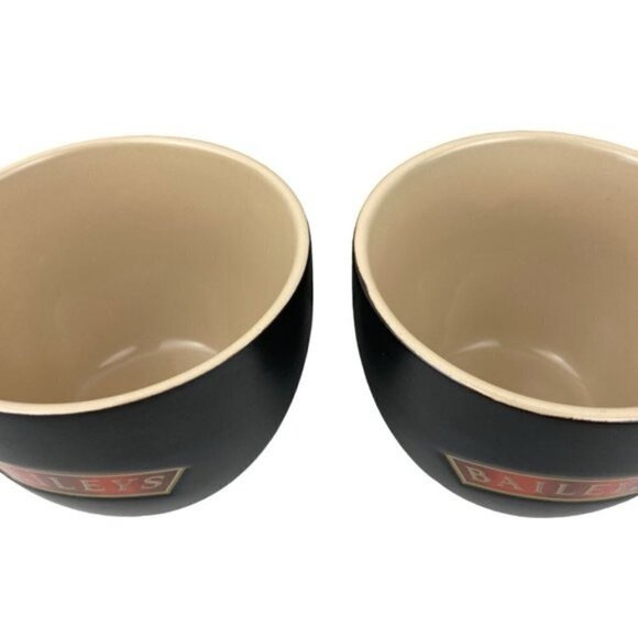 Baileys Irish Cream YOURS & MINE Coffee Espresso Cups Set of 2 - Picture 5 of 7